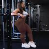 A AGROSTE Seamless Scrunch Butt Lifting Workout Leggings for Women Booty High Waisted Yoga Pants Contours Ruched Tights view 4