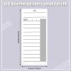Junkin 160 Pack 10 Line Football Sports Strip Cards Football Pool Cards Scratch Off Tickets for Volleyball Rugby Games Basketball Baseball Ice Hockey Sports Soccer Box Game(White) view 2