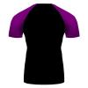 Custom Your Own Print Front & Back BJJ Foundation Rash Guard - Short Sleeve Compression Base Layer Rash Guard view 2