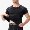 3 Pack Men's Compression Shirts Short Sleeve Workout T-Shirt Cool Dry Undershirts Baselayer Sport Cool Shirt Running Tops view 4