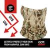GOT Sports UPF 50+ Fishing Neck Gaiter - UV Face Mask Sun Protection for Men & Women - Camo SPF Face Cover Gator - Fishing, Hunting, Hiking (Grass Blades) view 2