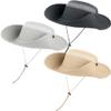 3 Pack Mens Boonie Sun Hat Women UV Protection Outdoor Bucket Hat with Wide Brim for Fishing,Hiking,Safari & Gardening (3 Pack-Dark GreyLight GreyKhaki) view 2