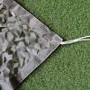 Grey Camo Netting,Shade Net,Military Reinforced Camouflage Net,Outdoor Breathable Sunscreen Camouflage Netting,for Camping,Hunting,Pergola,Garden,Party Decoration,Grey-2x5m(6.6 * 16.4ft) view 4