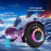 Starship Hoverboard with Bluetooth Speaker, Chrome Color Self Balancing Scooters with Science Fiction Design and 6.5 inch LED Wheels (Chrome Pink) view 4