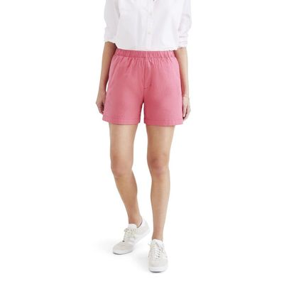 Dockers Women's Weekend Pull On Shorts, (New) Rethink Pink, Small