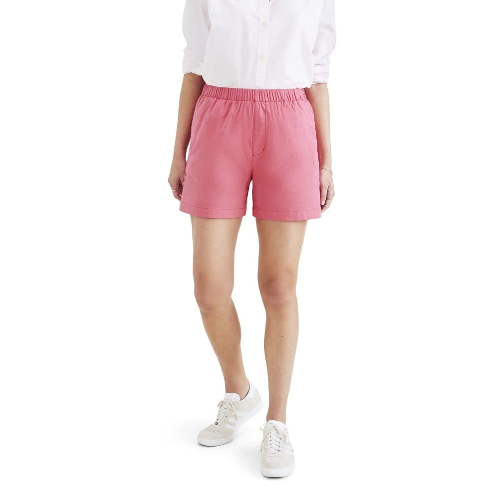 Dockers Women's Weekend Pull On Shorts, (New) Rethink Pink, Small