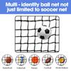 Amazgolf 10 X 40ft Soccer Backstop Net, High Impact Sports Practice Barrier Netting, Nylon Soccer Ball Hitting Netting view 4
