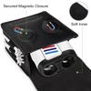 Aliennana Golf Rangefinder Case Premium Leather for Bushnell Callaway Universal Range Finder Carry Bag with Tee Holder Belt Clip for Most Brands Rangefinders (Black1) view 3