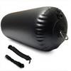 DSCRAFT Heavy-Duty Inflatable PVC Boat Fenders Stationary Dock Boats Yacht Sailboats Black (12"x44") view 1