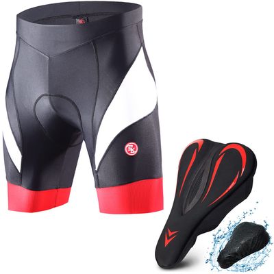 Souke Sports Bike Seat Cover Eco-Daily Men's Cycling Shorts