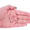 TOMYEUS Fishing Hooks 10pcs/Box High Carbon Steel Wacky Rig Hooks Weedless Barbed Fishing Wide Gap Hook Fishing Tools Terminal Tackle Accessories Fishing Accessories (Color : 4#) view 4