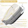 Composite Pickleball Paddle with Cover for Women, Graphite Carbon Fiber Polypropylene Honeycomb Core Pickleball Racquet Gift for Mother Wife Grandmother Girlfriend, White Marble view 3