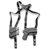 Handmade Shoulder Holster for Glock 19/17/19X/22/23/31/32/45, Full Grain Leather Strap with US Kydex Holster for Concealed Carry, Retention Adjustable, Universal Fit 9mm/.40 Double-Stack Mag view 1
