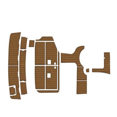 Boat EVA Faux Teak Decking Floor Compatible with 2002 Chaparral 300 Signature Swim Platform Cockpit Boat EVA Foam Teak Floor Pad