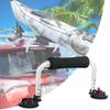DYK&NX Kayaks Suction Cup Holder, Aluminum Alloy Frame Kayak Loader with 3 Levels of Height Adjustable, Prevent Scratches, Natural Rubber Suction Cups for Most Car view 1