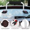 DYK&NX Kayaks Suction Cup Holder, Aluminum Alloy Frame Kayak Loader with 3 Levels of Height Adjustable, Prevent Scratches, Natural Rubber Suction Cups for Most Car view 4