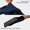 ChinFun Women's Horse Riding Gloves Stretchable Equestrian Gloves Breathable Horseback Lady Youth Girls Outdoor Cycling Deep Blue S view 3