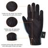 ChinFun Women's Horse Riding Gloves Stretchable Equestrian Gloves Breathable Horseback Lady Youth Girls Outdoor Cycling Light Blue S view 2
