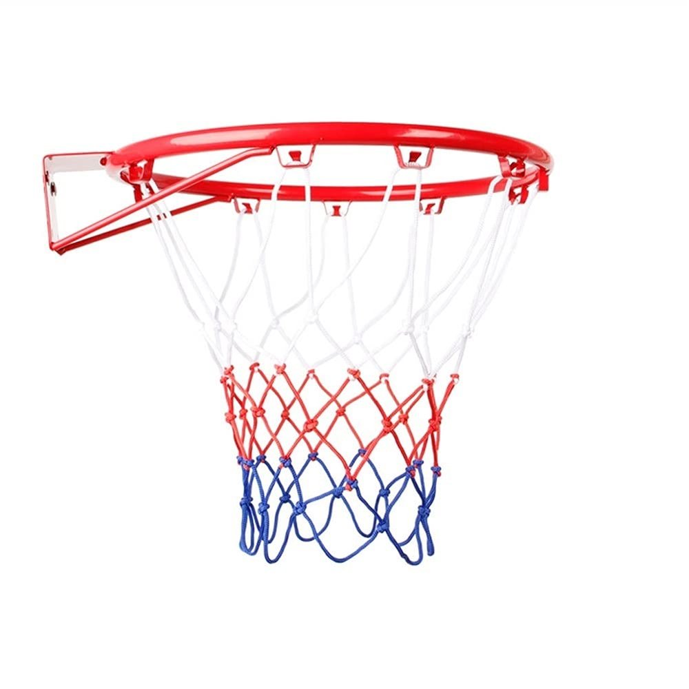 Wall-mountedBasketball+Rim Kids Basketball Hoop,Basketball Rim Goal Wall Mounted Basketball Hoop Indoor Outdoor Hanging Basketball Hoop,39centimeter/15inch Suitable for indoor and outdoor backboards