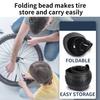26" Bike Tires 26 x 2.10 inch Folding Bike Tires Fit for 26 X 1.95 26 X 2.10 26 X 2.125 Mountain Bike Beach Cruiser Bike City Urban Bicycles Bikes (2 Tires) view 3
