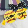 Ldntly 48PCS Softball Acrylic Keychain Blanks Kit, Softball Key Chains,Keychain Tassels,Key Chain Rings,Jump Rings,Sports Bag Charm Tag Softballs Team Athlete Coach Mom Gifts view 4