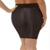 Sxiwei Woman's See-Through Sheer Silky Bodycon Mini Skirt Lace High Waist Stretchy Club Pencil Dress Black One Size view 2