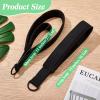 2 Pcs Pilates Double Loop Straps for Reformer Feet Fitness Equipment Straps D-Ring Exercise Yoga Pilates Equipment for Gym Workout Home view 2
