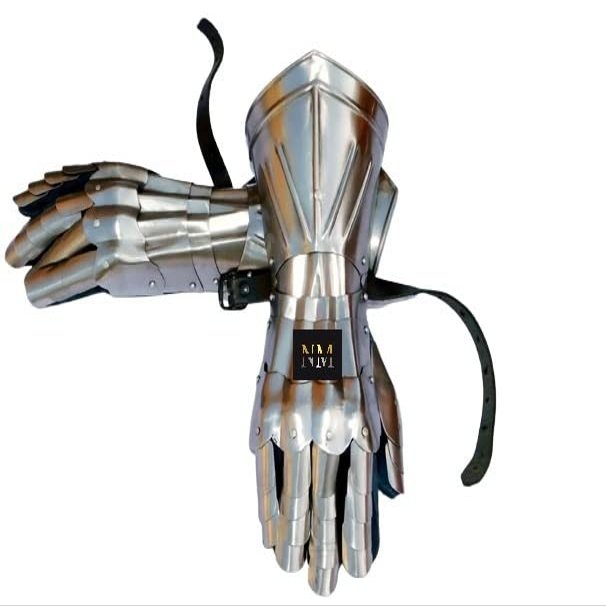 Medieval Knight Gauntlet Armour Functional Finger Armor Cosplay LARP