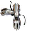 Medieval Knight Gauntlet Armour Functional Finger Armor Cosplay LARP view 1