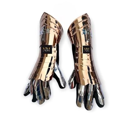 Nautical-Mart Medieval Knight Crusader Gauntlet Armor Functional Finger Cosplay LARP Armour