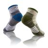 FEIDEER Women's Hiking Walking Socks, 3-Pack Outdoor Recreation Athletic Cushioned Low Cut Ankle Quarter Socks (3WSS20403-L) view 3