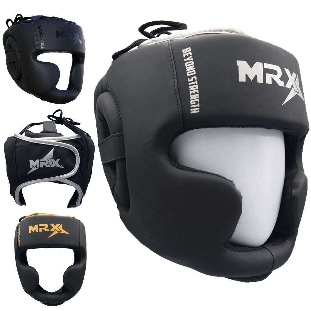 Boxing Headgear MMA Muay Thai, Head Gear for Kickboxing Sparring Grappling Martial Arts Taekwondo Training