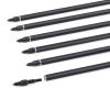 Carbon Arrow Archery 26inch Hunting Target Practice Arrows for Compound & Recurve Bow Spine 500 with Removable Tips (Pack of 12) view 4