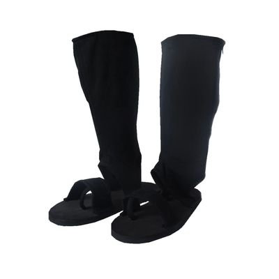 ZNZXYCOS Anime Cosplay Party High Tube Shoes Adult Unisex Black Shoes Halloween Accessories (Black US 6)