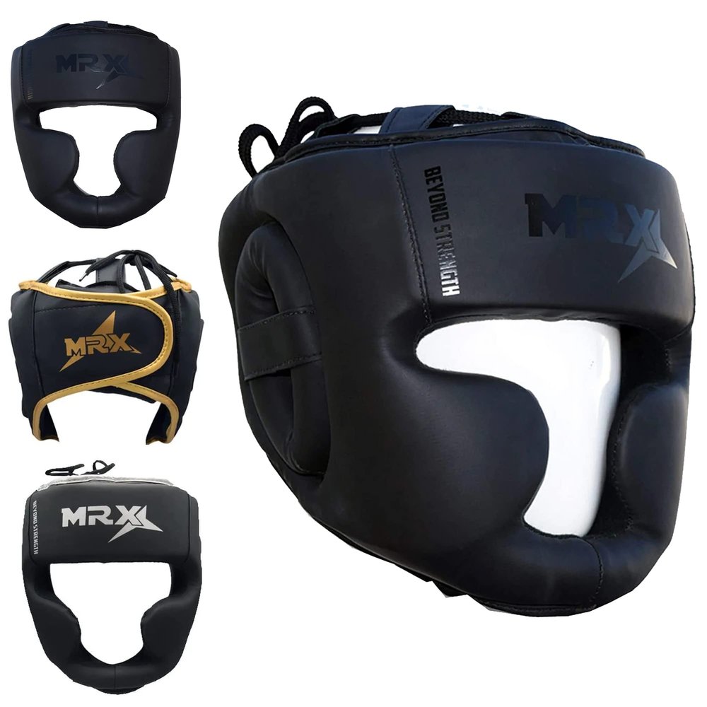 Boxing Headgear MMA Muay Thai, Head Gear for Kickboxing Sparring Grappling Martial Arts Taekwondo Training