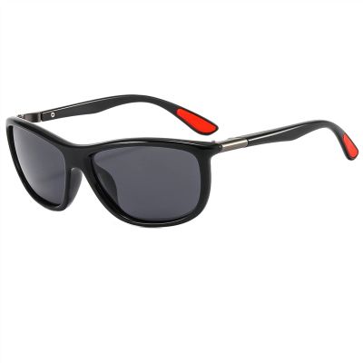XINXIN Riding Polarized Sunglasses for Men and Women, Outdoor Sports Driving Glasses (Color : A, Size : Medium)
