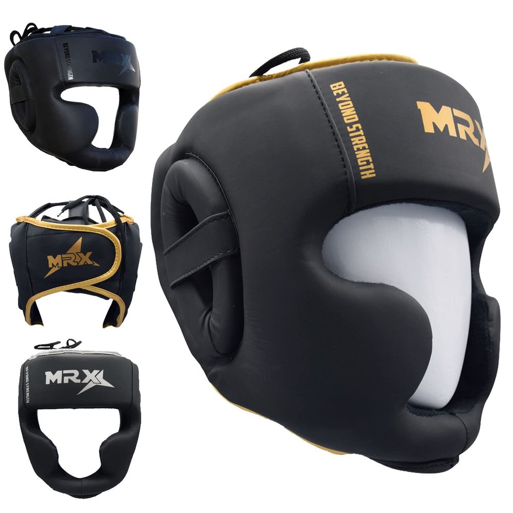 Boxing Headgear MMA Muay Thai, Head Gear for Kickboxing Sparring Grappling Martial Arts Taekwondo Training