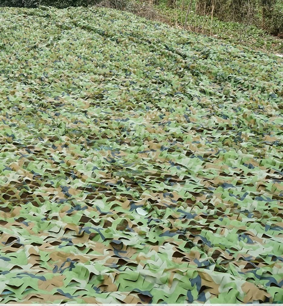 Garden Sun Block Camo Netting, Army Tarp Camouflage Netting, Lightweight Durable Hunting Blinds, for Military Theme Bedroom Decorations, Deer Stand (Size : 3X6m(10ft X 20ft))