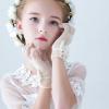 Papoopy Girls White Lace and Satin Gloves for First Communion, Princess Dress Up Costume, Tea Party, Wedding view 4