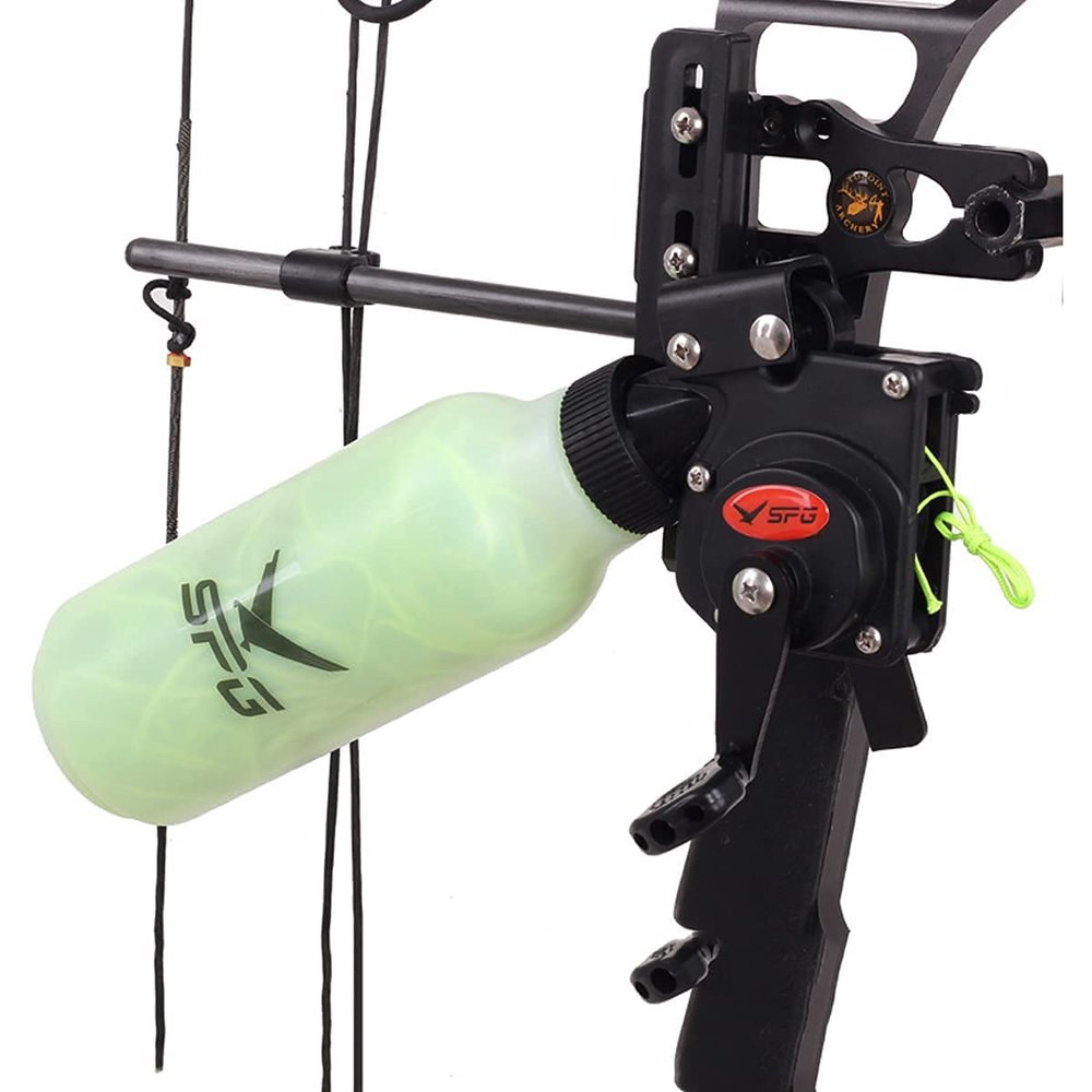 Bow Fishing Reel Archery Bowfishing Tool Accessories Spincast Reel with 40m Fishing Rope for Compound Bow Recurve Bow