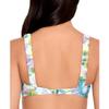 Salt + Cove Women's Swimwear Large Scrunchie Strap Floral Top Yellow L view 2
