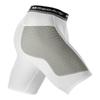 McDavid HEX Thin Sliding Short, Baseball Compression Short for Supporting Muscles & Preventing Fatigue, Moisture Wicking Technology, White, Adult: Medium view 1