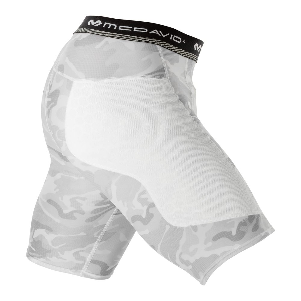 McDavid HEX Thin Sliding Short, Baseball Compression Short for Supporting Muscles & Preventing Fatigue, Moisture Wicking Technology, Camo, Adult: Large