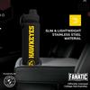 Campus Colors NCAA Stainless Steel Water Bottle - Twist on cap - 24 oz - Carry Clip - Keeps Your Drinks Hot or Cold for Hours (Iowa Hawkeyes - Black) view 3