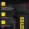 Campus Colors NCAA Stainless Steel Water Bottle - Twist on cap - 24 oz - Carry Clip - Keeps Your Drinks Hot or Cold for Hours (Iowa Hawkeyes - Black) view 4