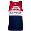 Budweiser Three Color Block Tank Top (as1, Alpha, s, Regular, Regular, Small) Red view 1