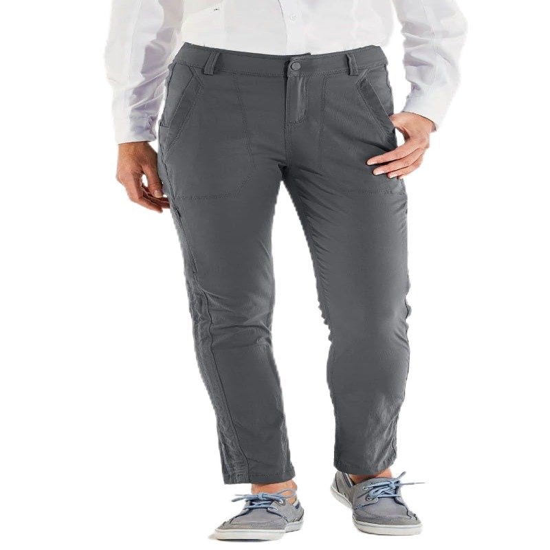 Women's Fishing Pants - UPF 50+ Sun Protection - Caleta in Obsidian