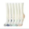 Amazon Essentials Women's Performance Cushioned Breathable Cotton Athletic Crew Sports Socks, 6 Pairs, White, 8-12 view 1