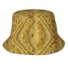 3D Funny Realistic Food Custard Cream Unisex Bucket Hat Summer Beach Sun Hat Packable Fisherman Hat view 1