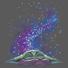 STAR WARS Girl's The Mandalorian Galaxy Grogu T-Shirt - Black - Large view 2